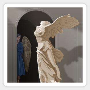 Winged Victory Sticker